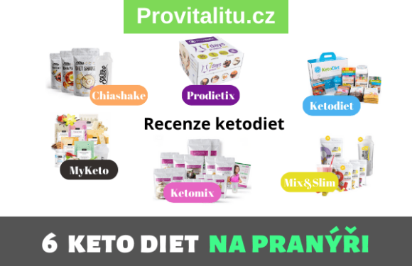 Nejlepší keto dieta – recenze TOP 6 keto diet v Česku